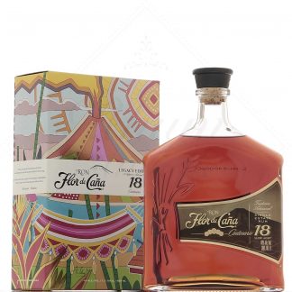 Flor de Caña Centenario 18 ans 40° 1 litre - ancien packaging