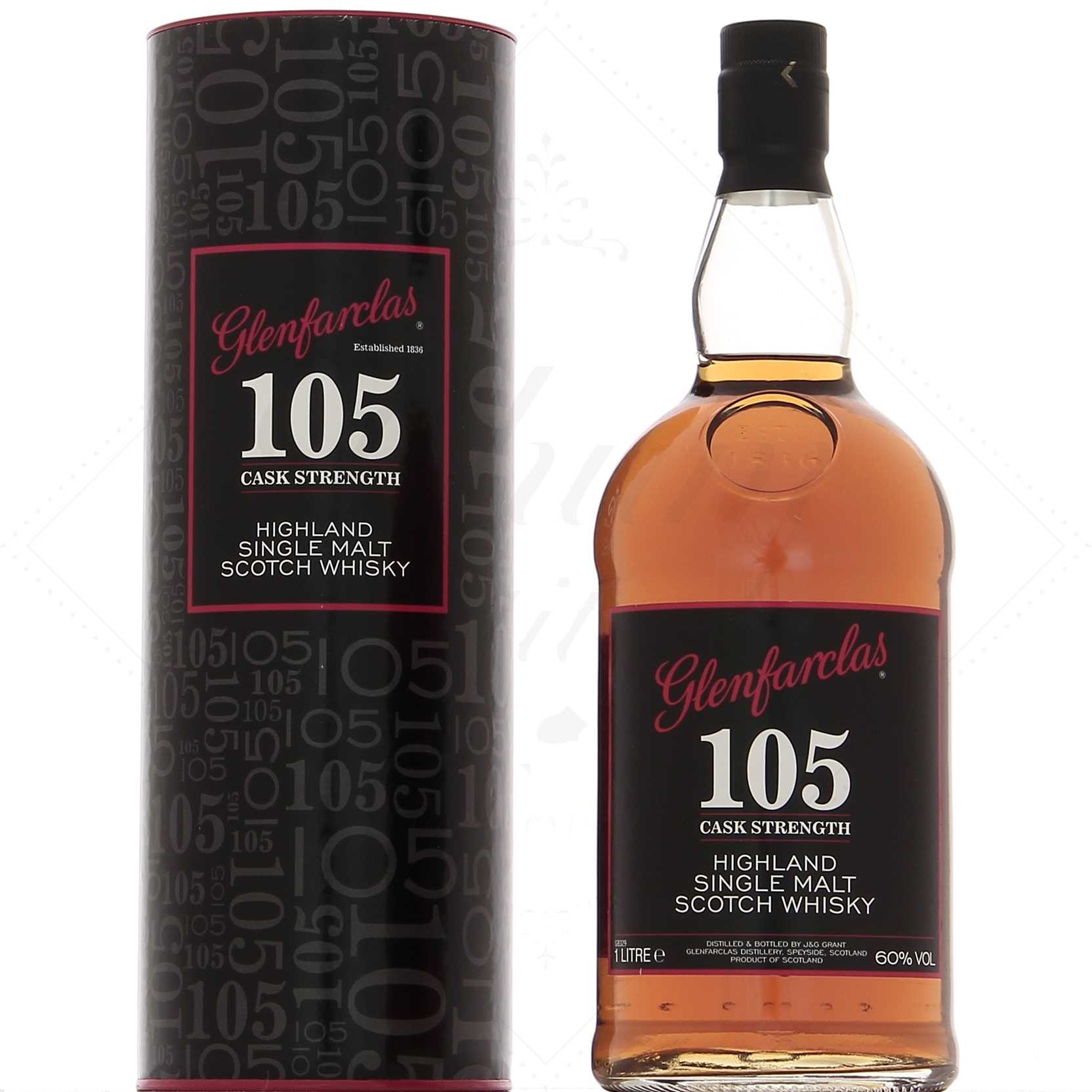 Glenfarclas 105 Proof Cask Strength 60° 1 litre !