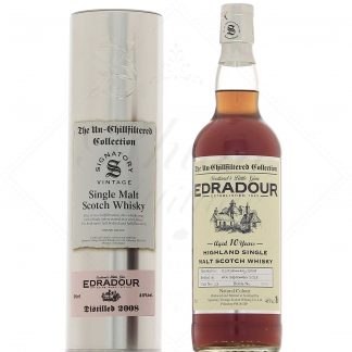 The Unchillfiltered Collection Edradour 2008 fût n°13 46°