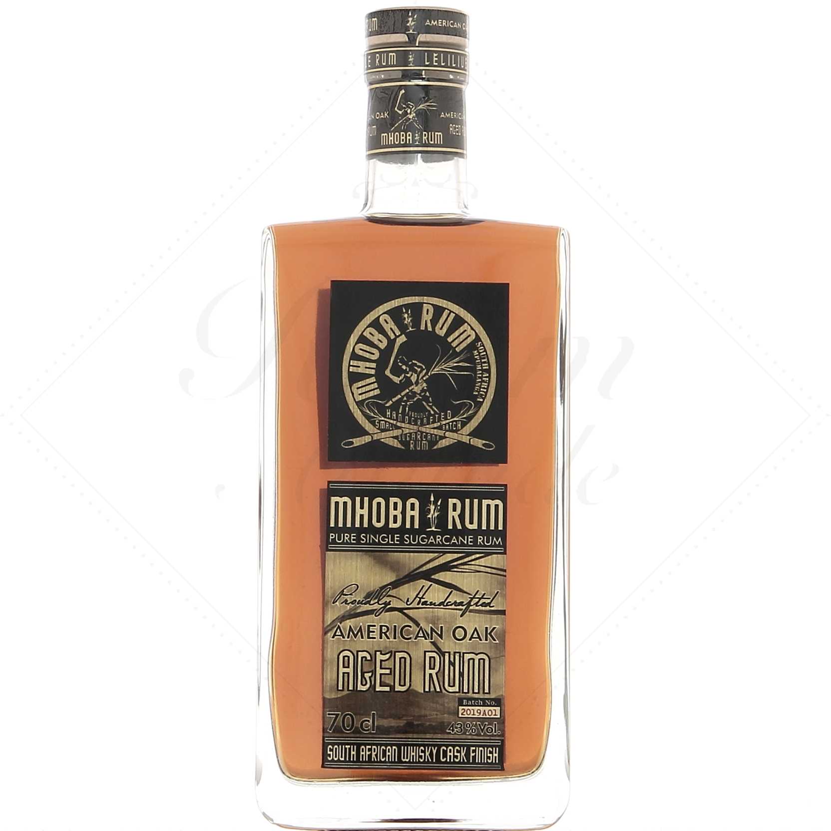 Mhoba American Oak Aged 43°