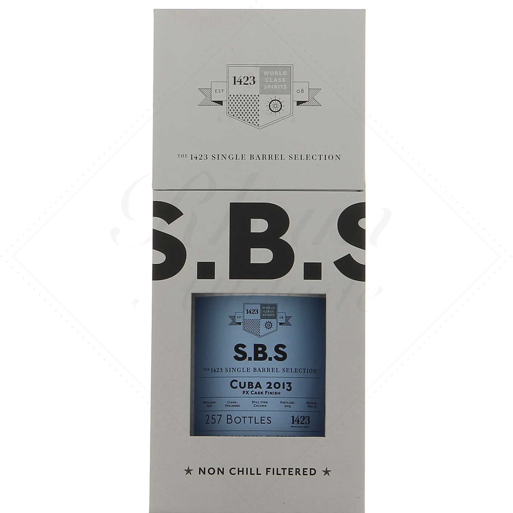 1423 SBS Cuba 2013 PX Cask Finish 50°