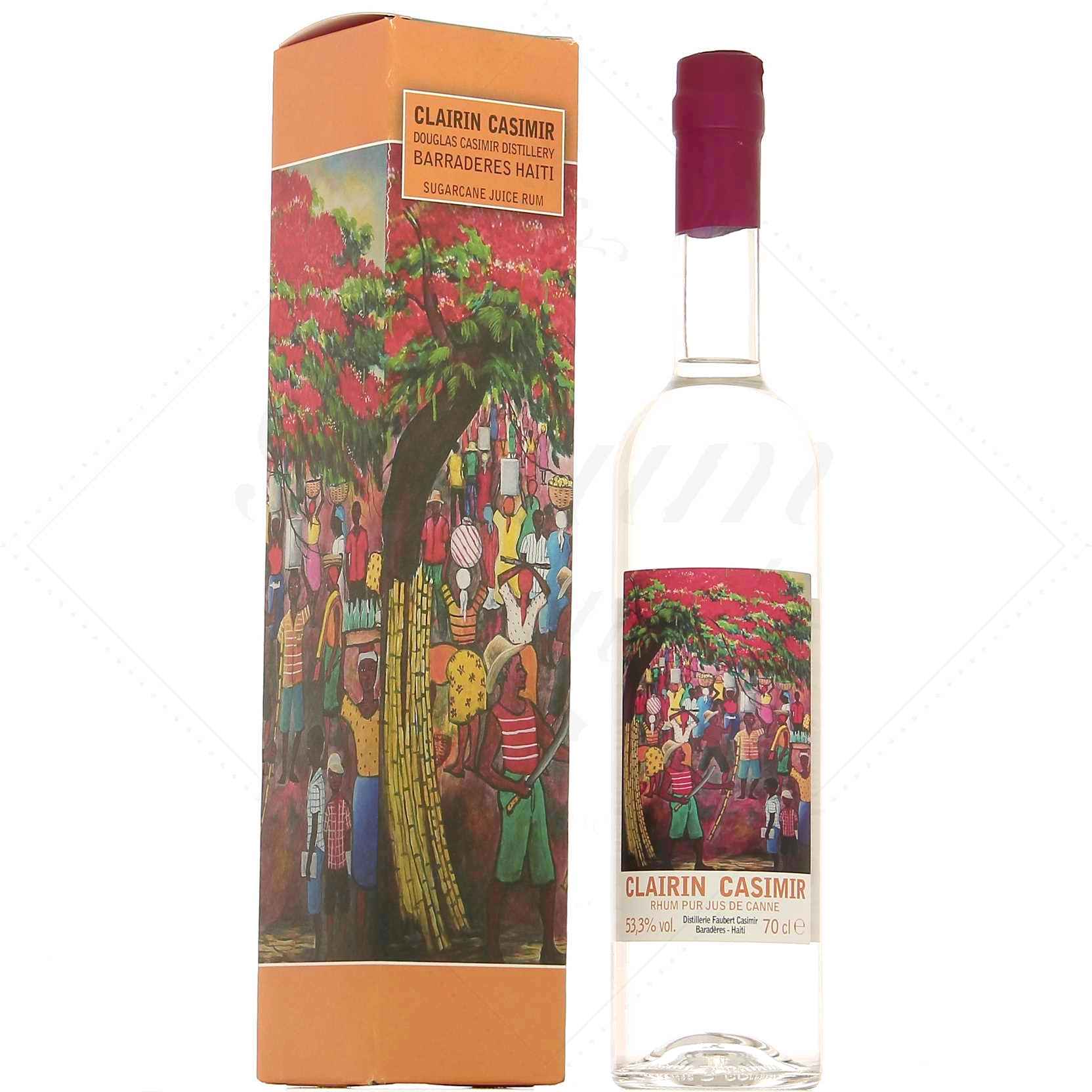 Clairin Casimir récolte 2018 53,3°