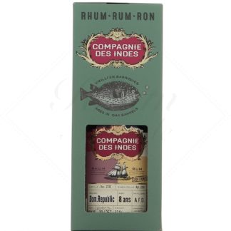 Compagnie des Indes République Dominicaine 2010 AFD 8 ans Brut de Fût 62,1°