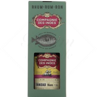 Compagnie des Indes Trinidad TDL 2003 16 ans Brut de fût 63,5°