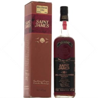 Saint James millésime 1982 – bouteille n°11063