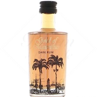 Gold of Mauritius Dark Rum 40° en mignonnette de 5 cl