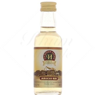 Hampden Estate Gold Rum 40° en mignonnette de 5 cl