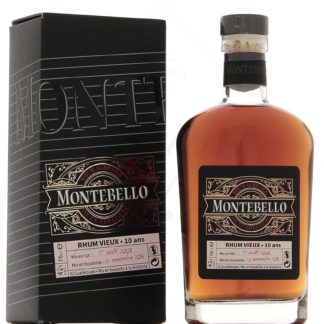 Montebello Rhum Vieux 10 ans Cuvée Jack 2008 42°