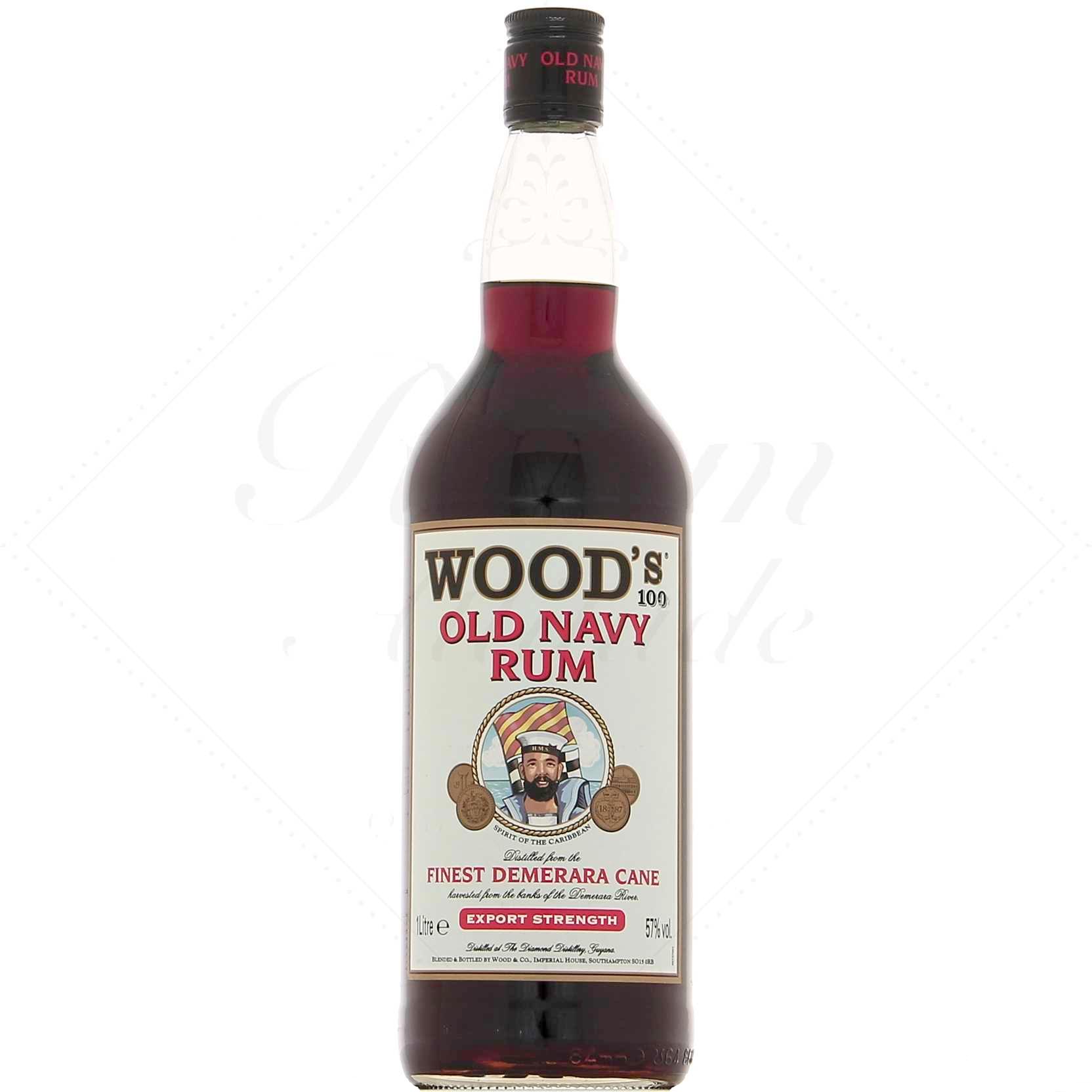 Wood's 100 Old Navy 57° 1 litre !