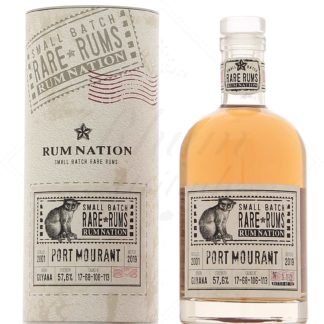 Rum Nation 18 ans 2001 Port Mourant 57,6°