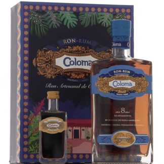 Coloma 8 ans 40° Coffret avec 1 mignonnette de liqueur de café