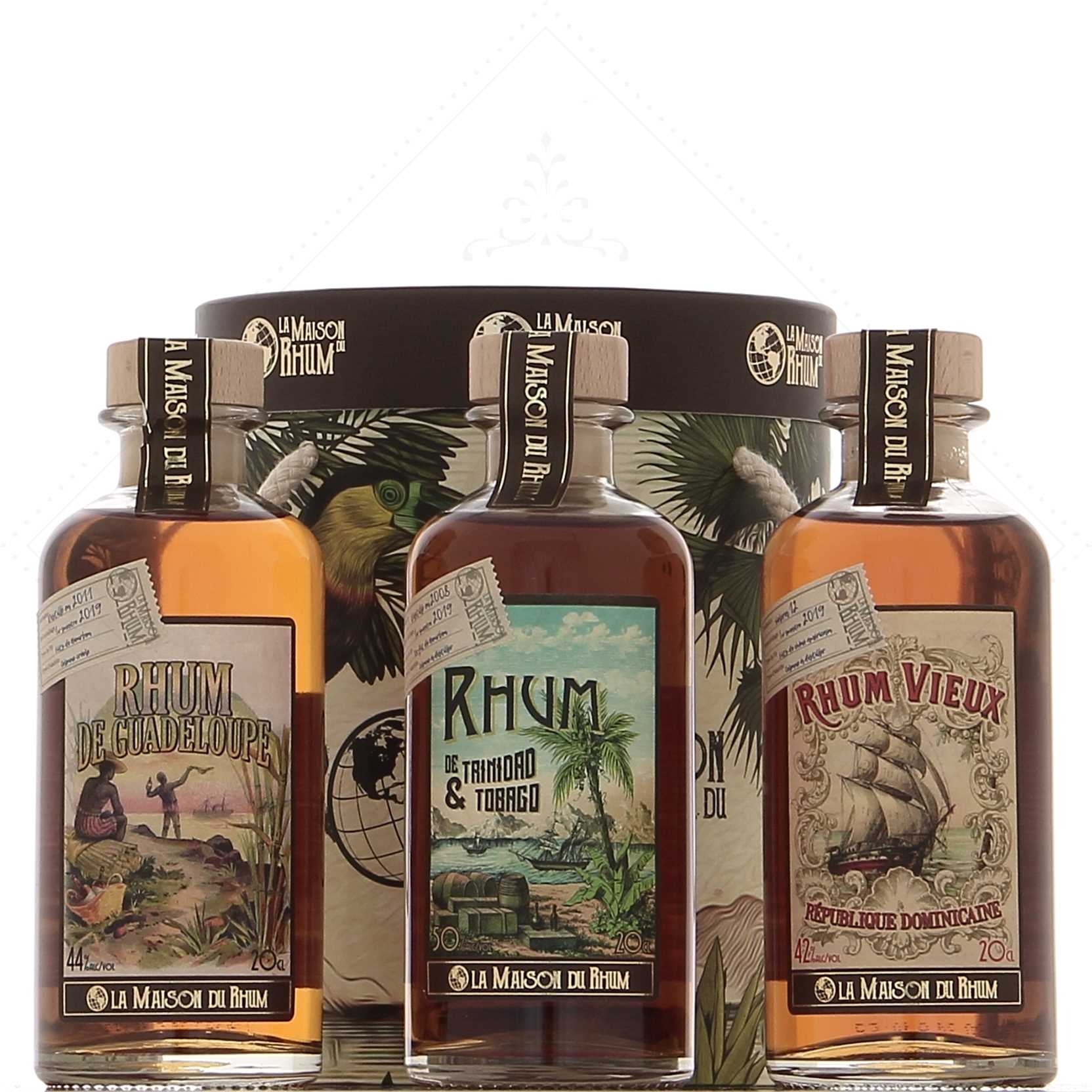 La Maison Du Rhum Coffret découverte 3 x 20 cl