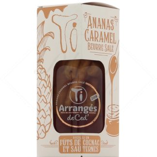 Les Rhums de Ced Ti Arrangés Ananas Caramel au beurre salé fûts de Sauternes - 70 cl 32°