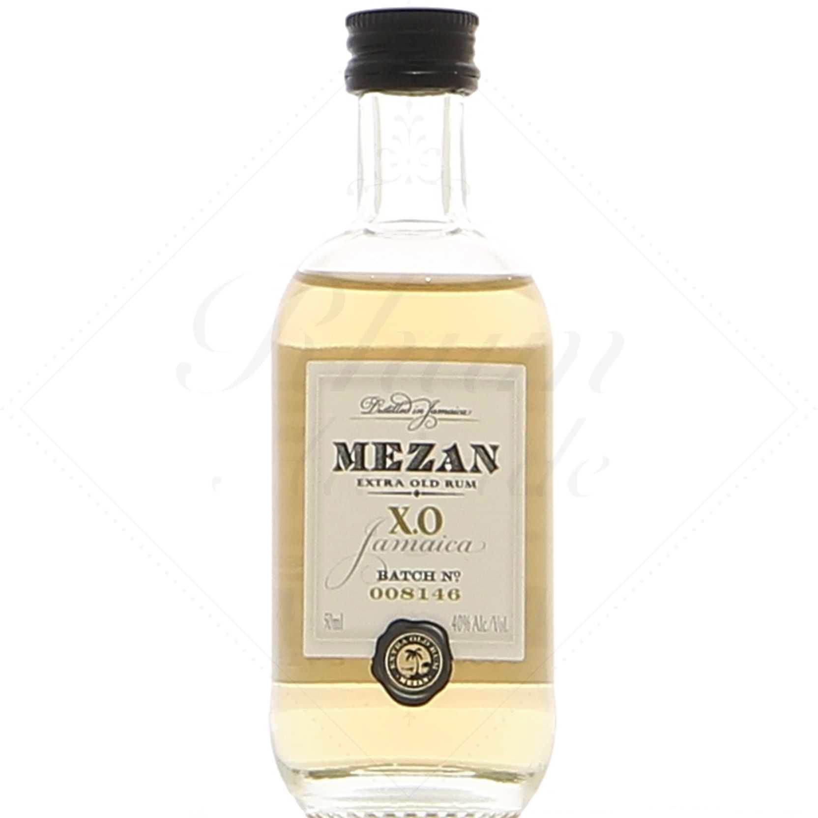 Mezan Jamaican Barrique XO 40° en mignonnette de 5 cl