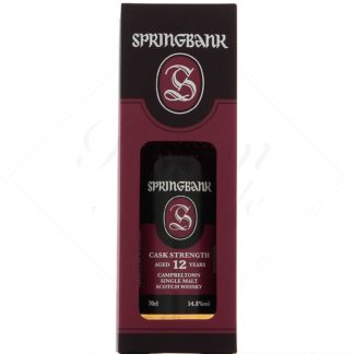 Springbank 12 ans Cask Strength 54,8°