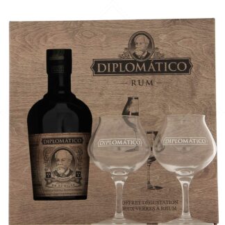 Diplomático Selección de Familia 43° en coffret 2 verres édition 2020