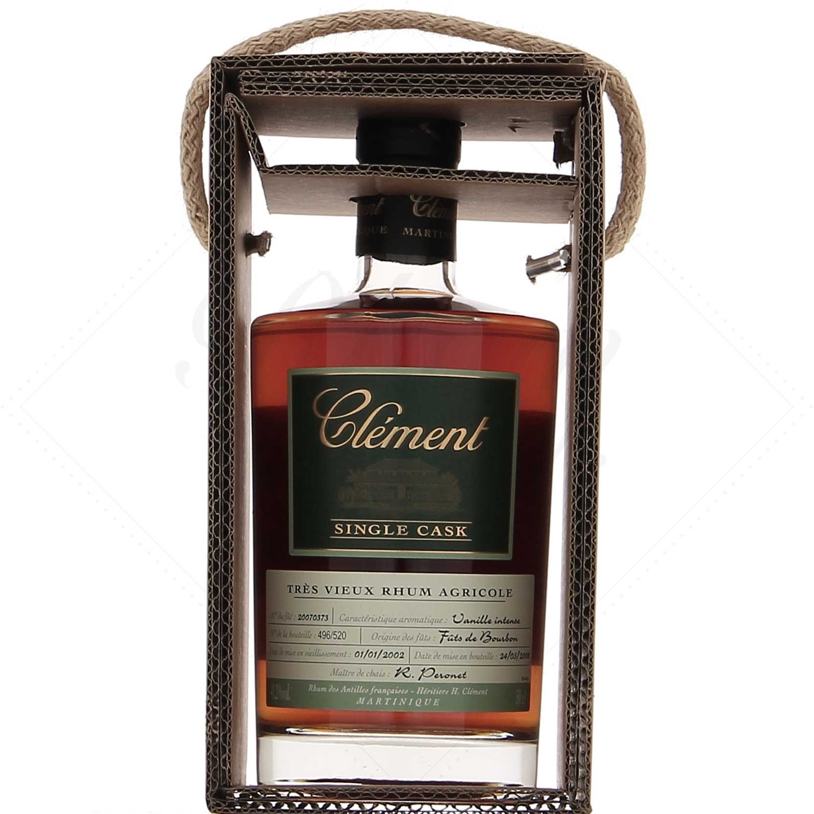 Clément Single Cask Vanille Intense 16 ans fût 20070373 41,2°