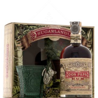 Don Papa coffret 1 verre Sugarlandia 40°