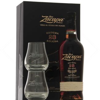 Zacapa 23 en coffret 2 verres 40° - édition 2020