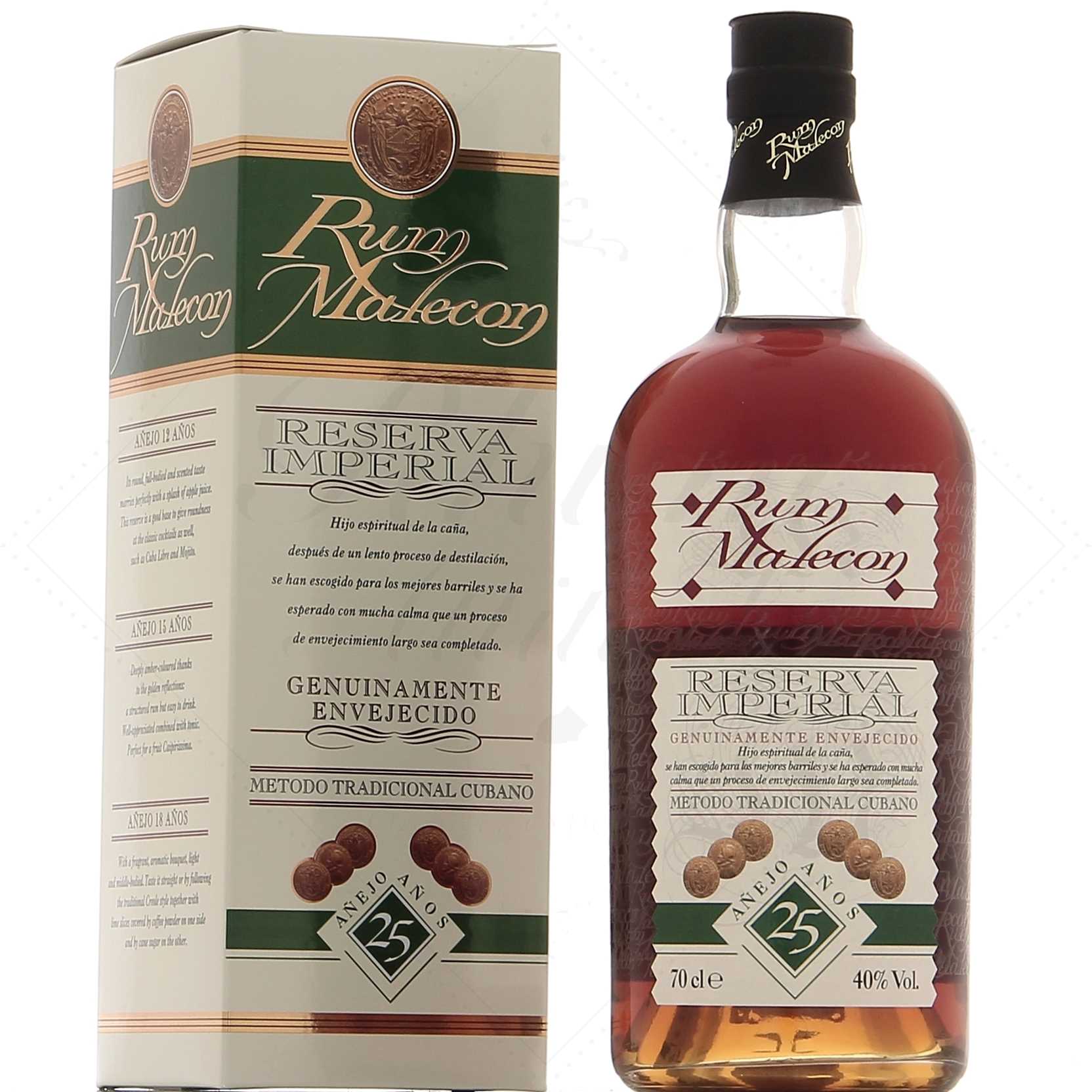 Malecon 25 ans Reserva Imperial 40°