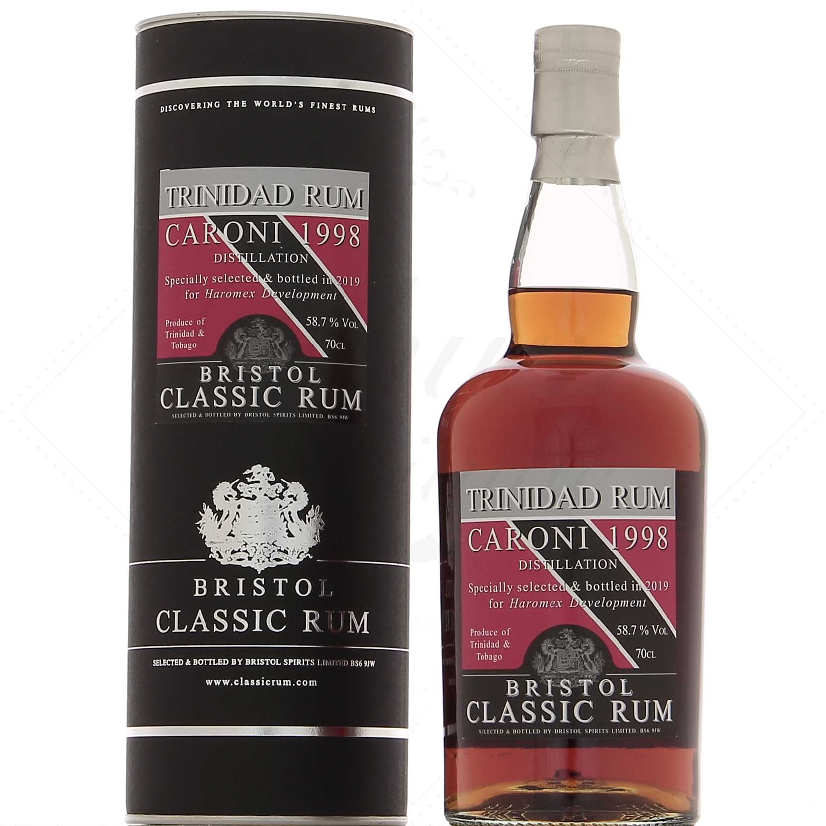 Bristol Caroni 21 ans 1998 - 2019 Haromex 58,7°