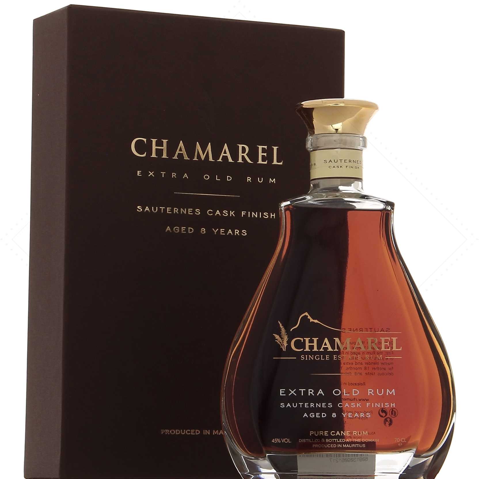 Chamarel XO Sauternes Cask Finish Embouteillage 2019 45° 70 cl