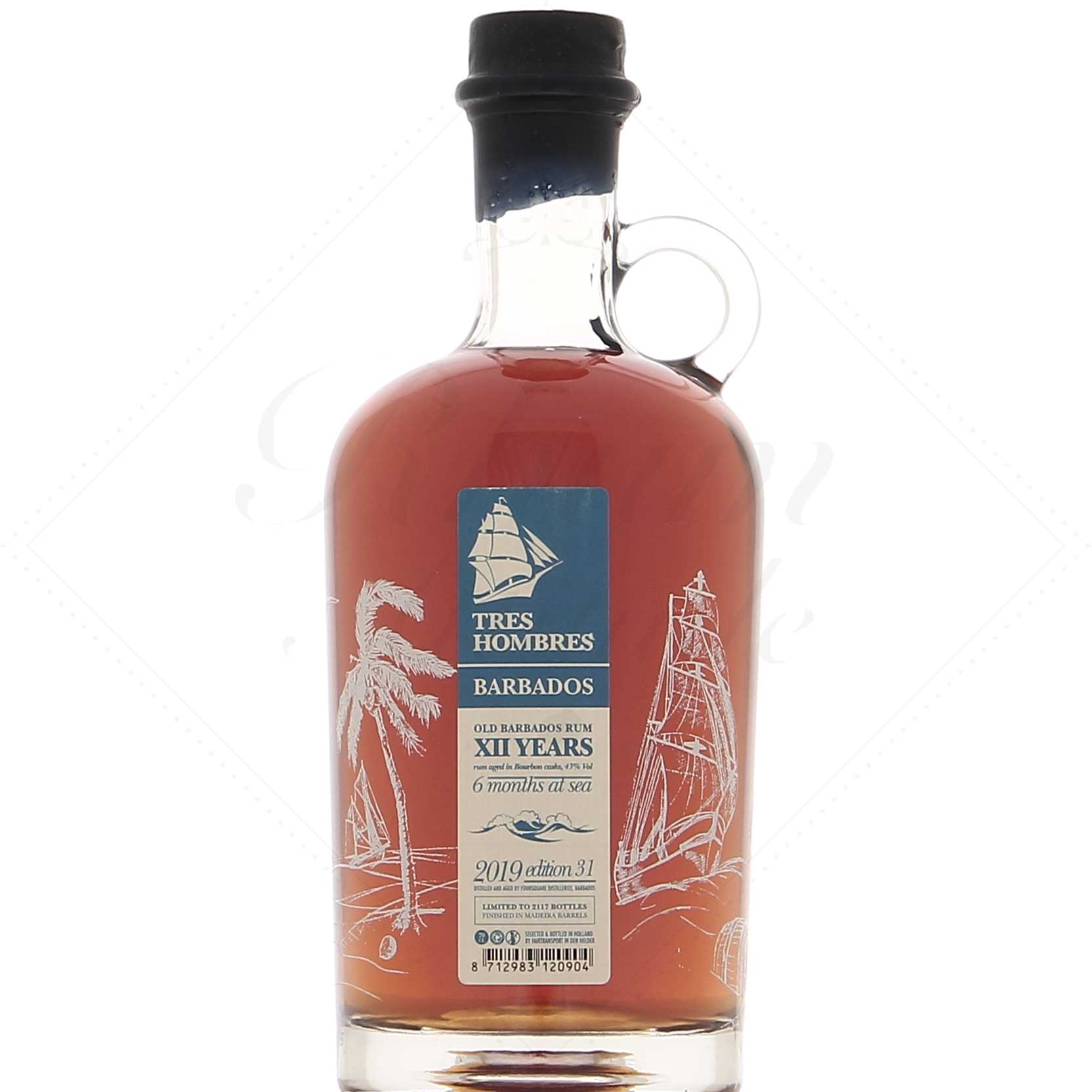 Tres Hombres Old Barbados 12 ans 43°