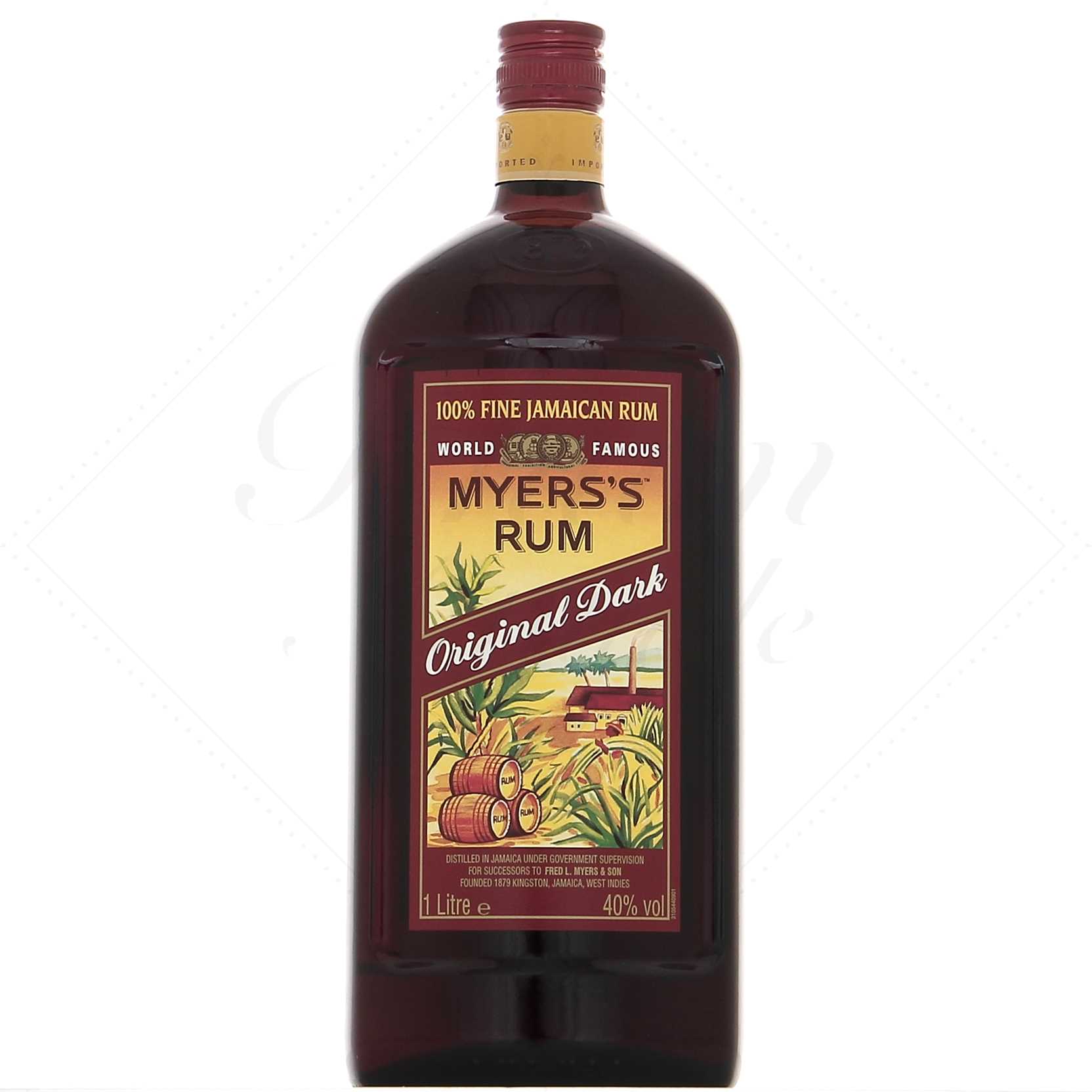 Rhum Myers’s original dark 40° 1 litre !