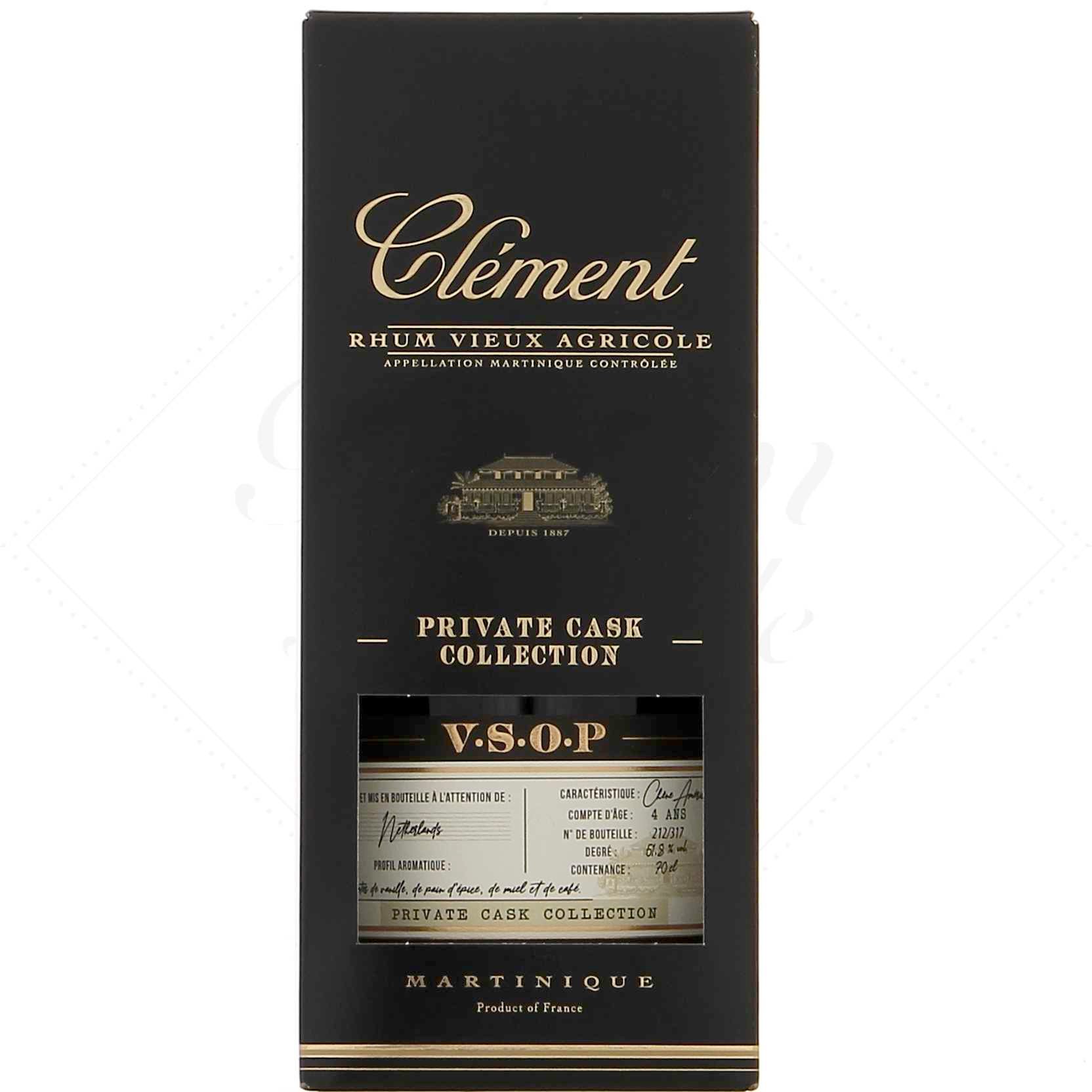 Clément Private Cask Collection VSOP 4 ans 51,8°