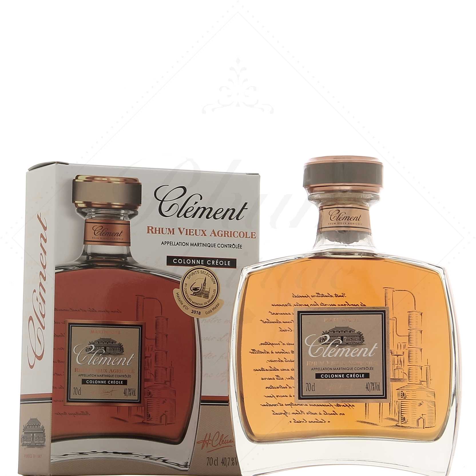 Clément Colonne Créole Vieux 40,7°