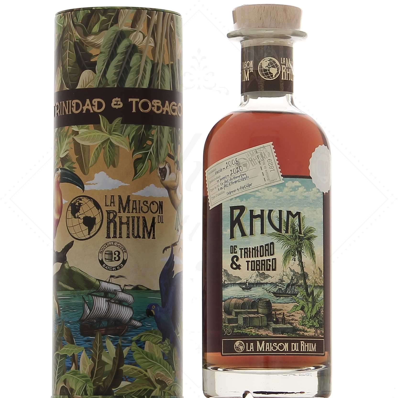 La Maison du Rhum Trinidad Tobago batch #3 2008 50°