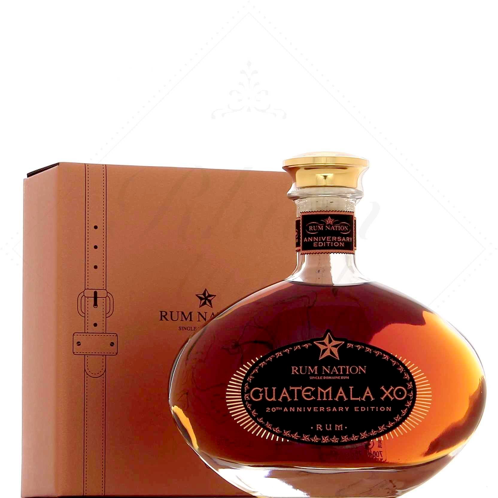 Rum Nation Guatemala XO 20th Anniversary Decanter 40°