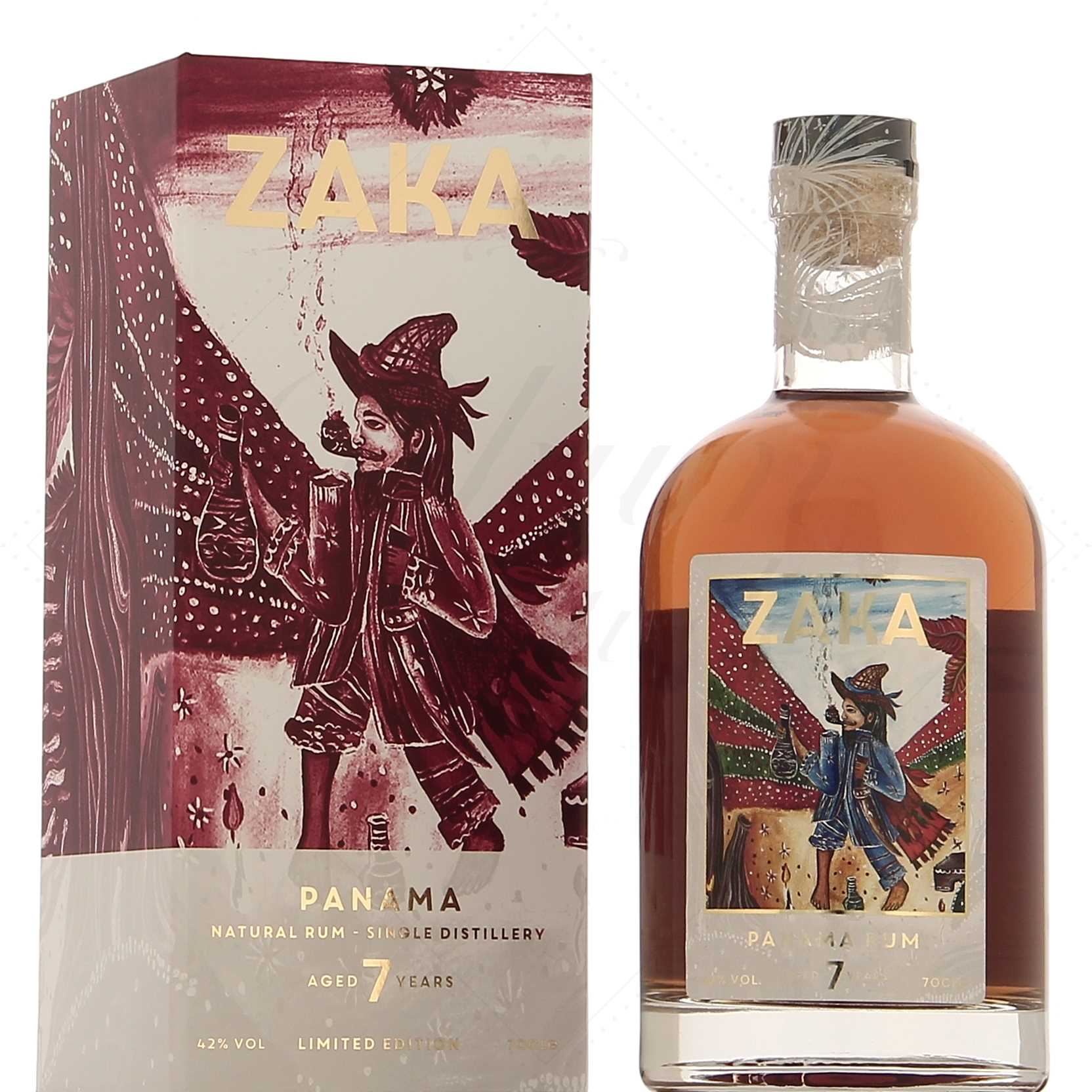 Zaka Rum Single Distillery Panama 7 ans 42°