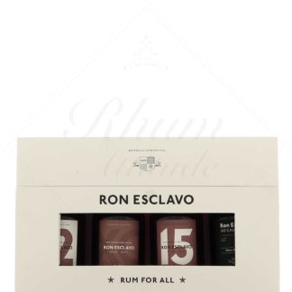 Ron Esclavo Coffret 4 rhums de 20 cl