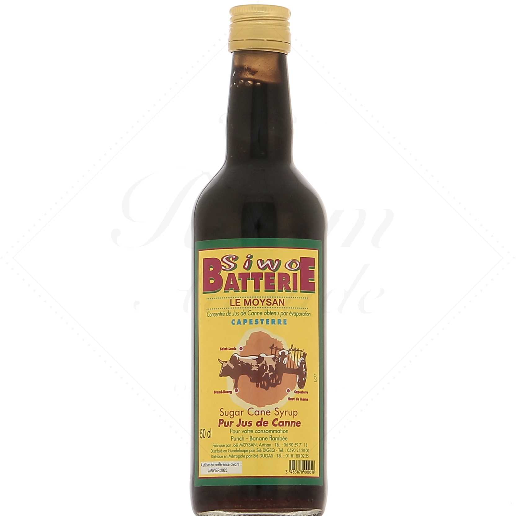 Sirop de batterie Moysan 50cl