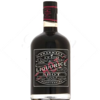 A.H. Riise Pharmacy - Liquorice Hot Shot 18° - ancienne bouteille