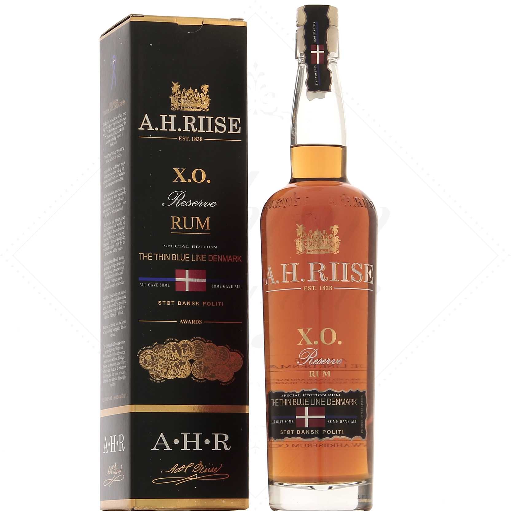 A.H. Riise XO Reserve Thin Blue Line 40°