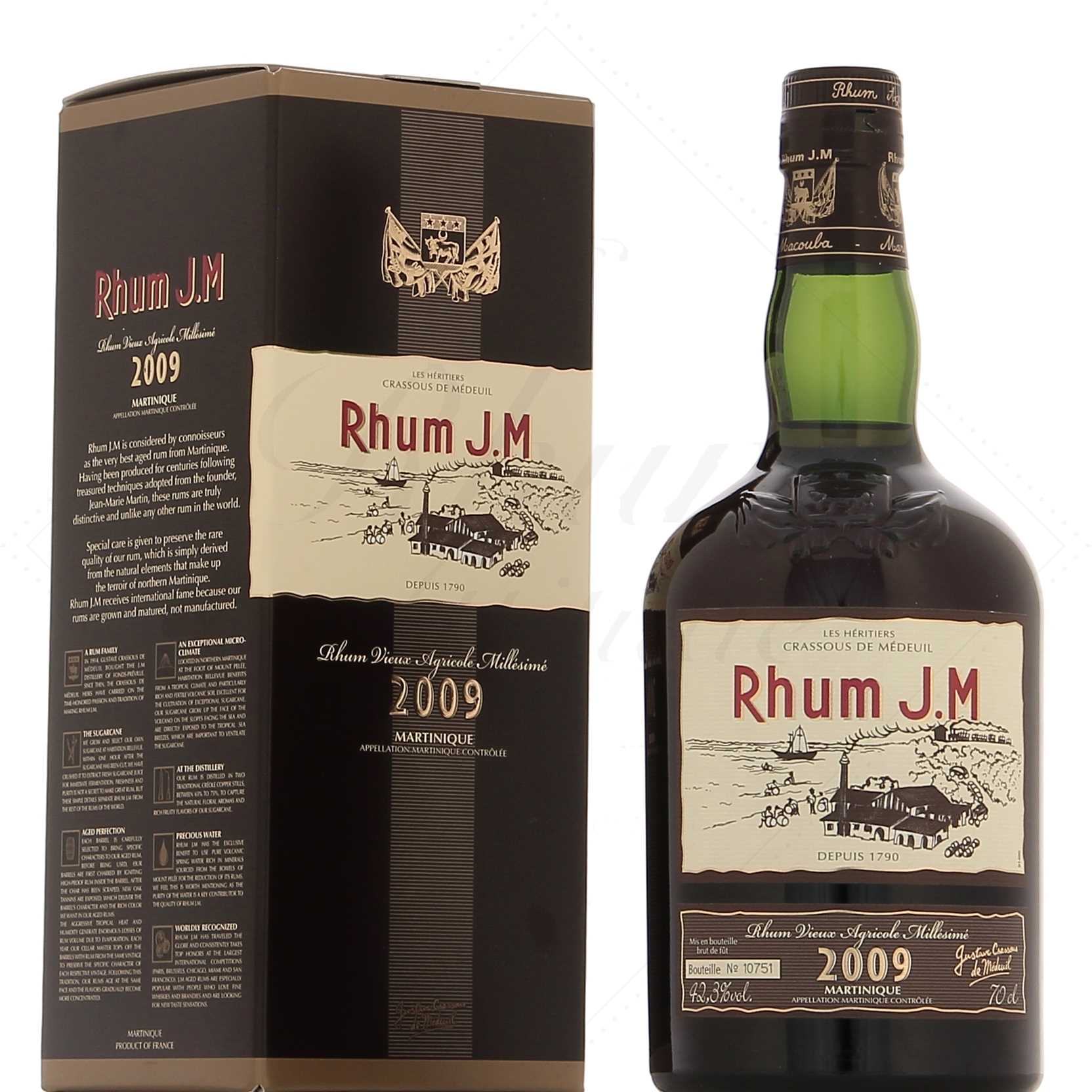 JM Millésime 2009 Brut de fût 10 ans 42,3°