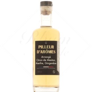 Pilleur d'arômes Arrangé Citron de Menton IGP Menthe Gingembre 32,2°