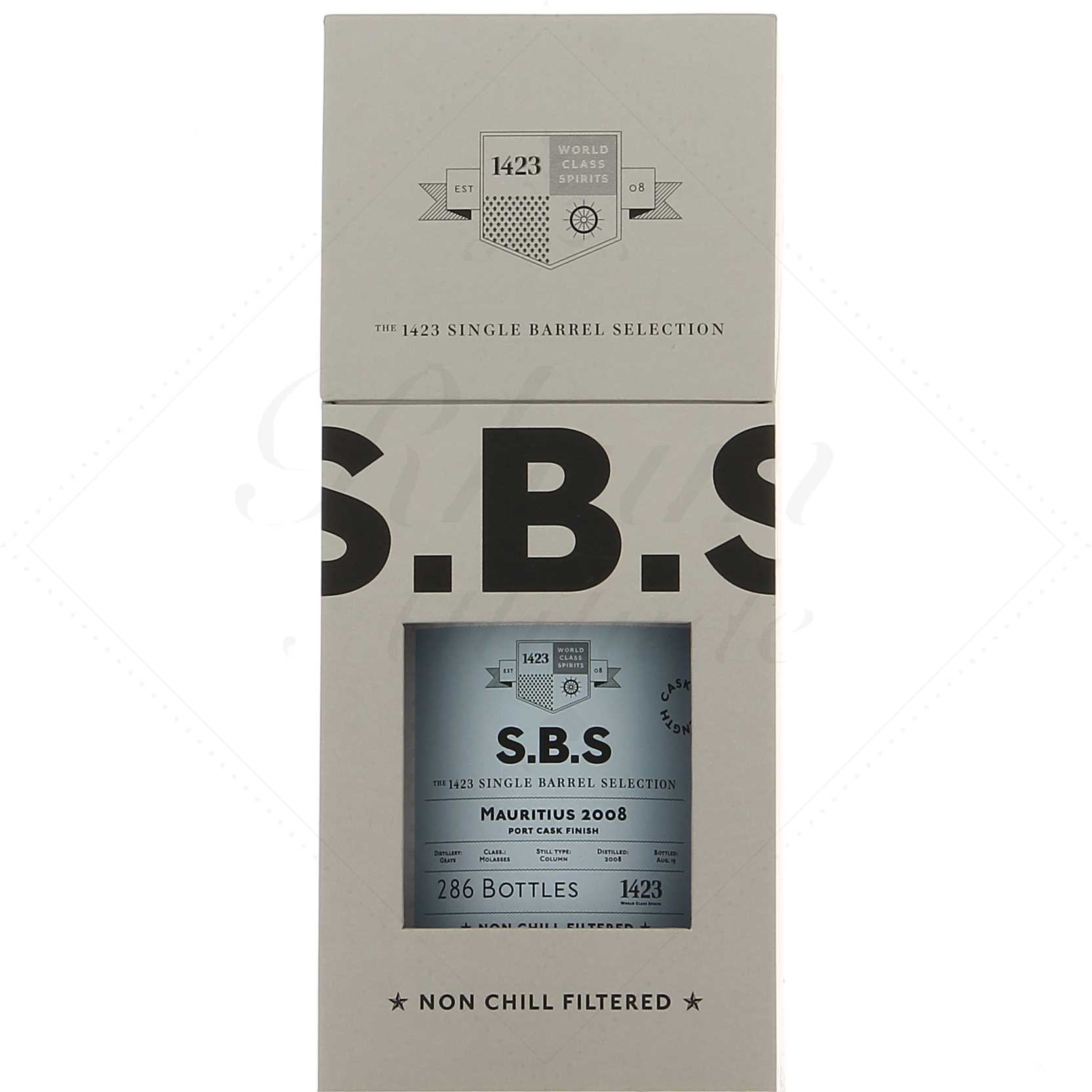 SBS Mauritius Port Cask 2008 54,8°