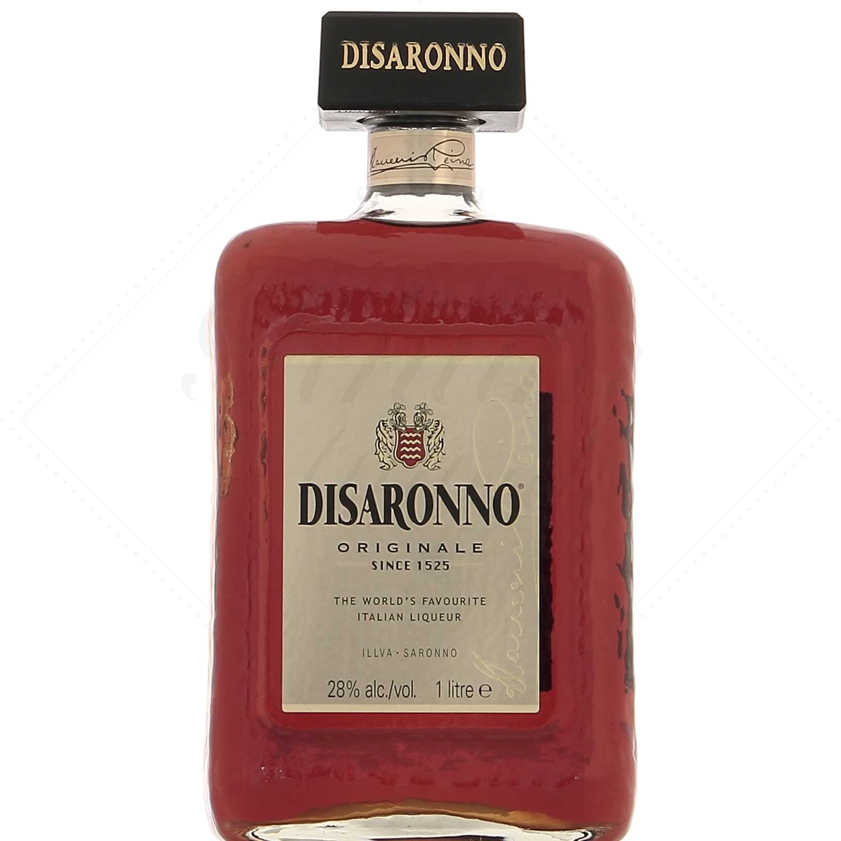 Amaretto Disaronno 28° - format 1 litre !
