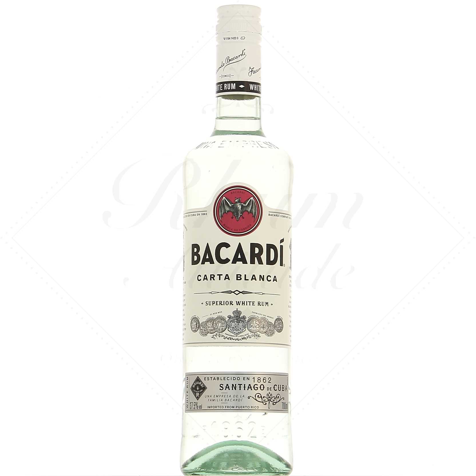 Bacardi Carta Blanca 37,5°