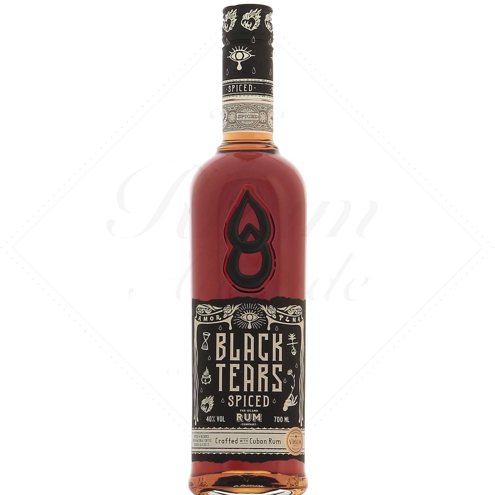Black Tears Cuban Spiced Rum 40°