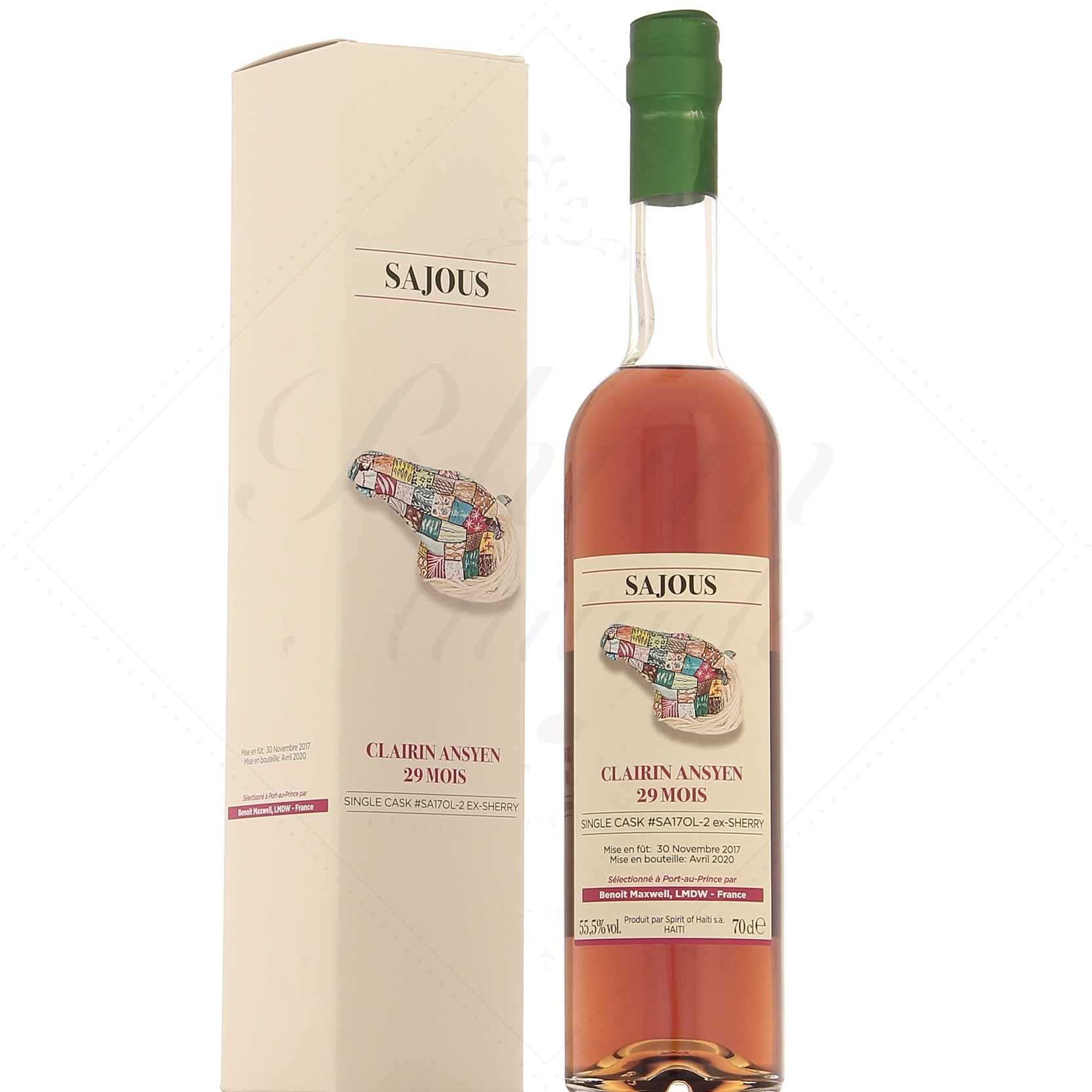 Clairin Ansyen Sajous Oloroso Cask #Sa17Ol-2 55,5°