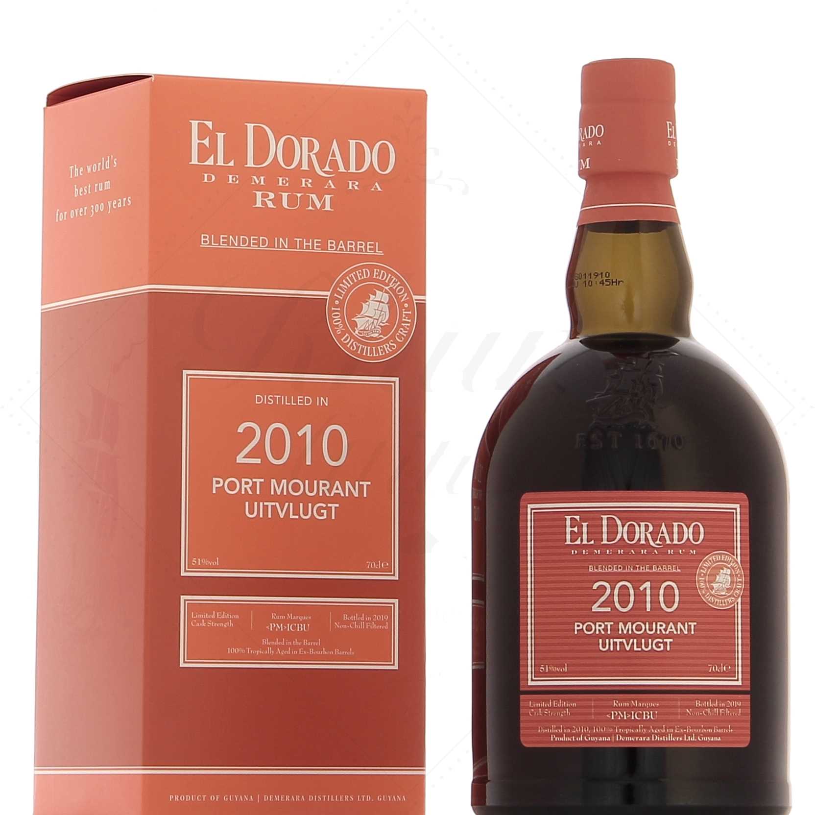 El Dorado Port Mourant Uitvlugt 2010 Orange 51°