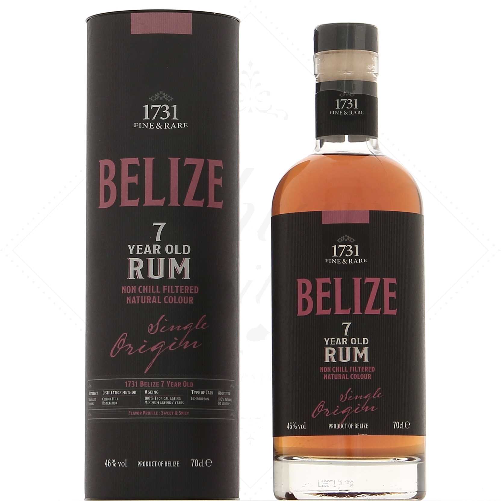 1731 Fine & Rare Belize 7 ans 46°