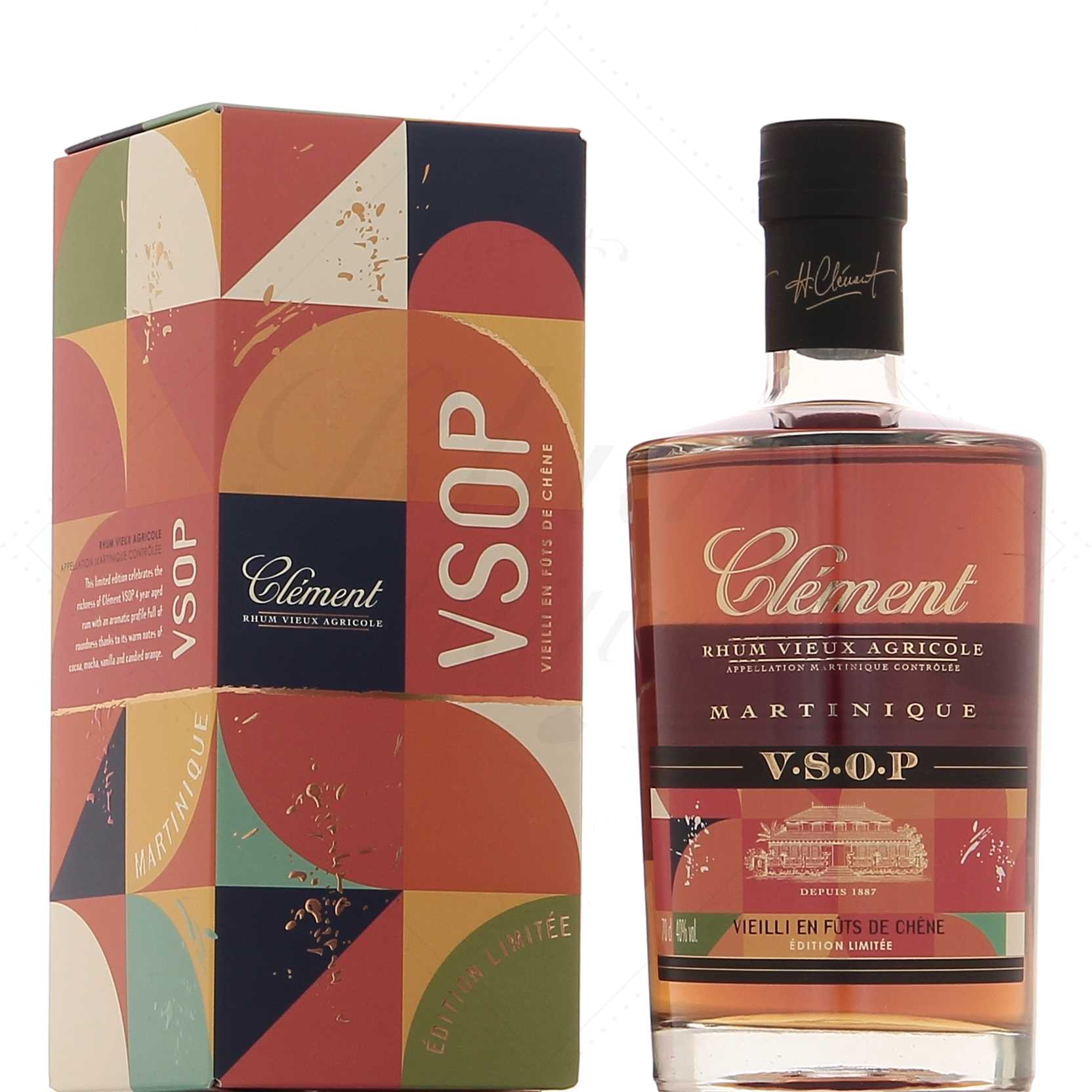 Clément VSOP en coffret collector édition 2020 40°