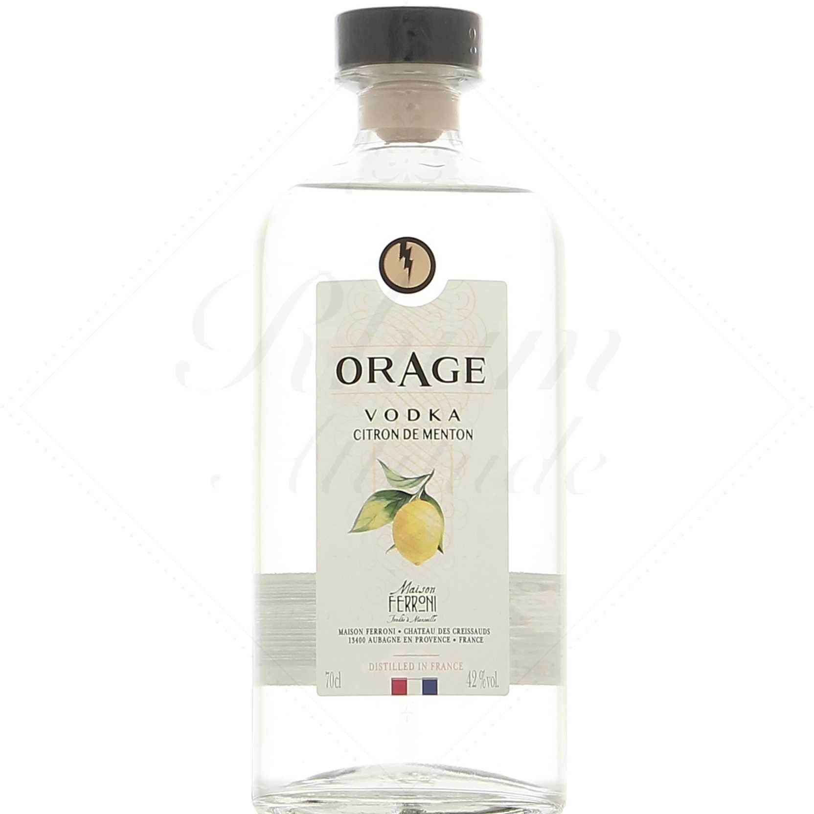 Ferroni Orage Vodka Citron De Menton 42°
