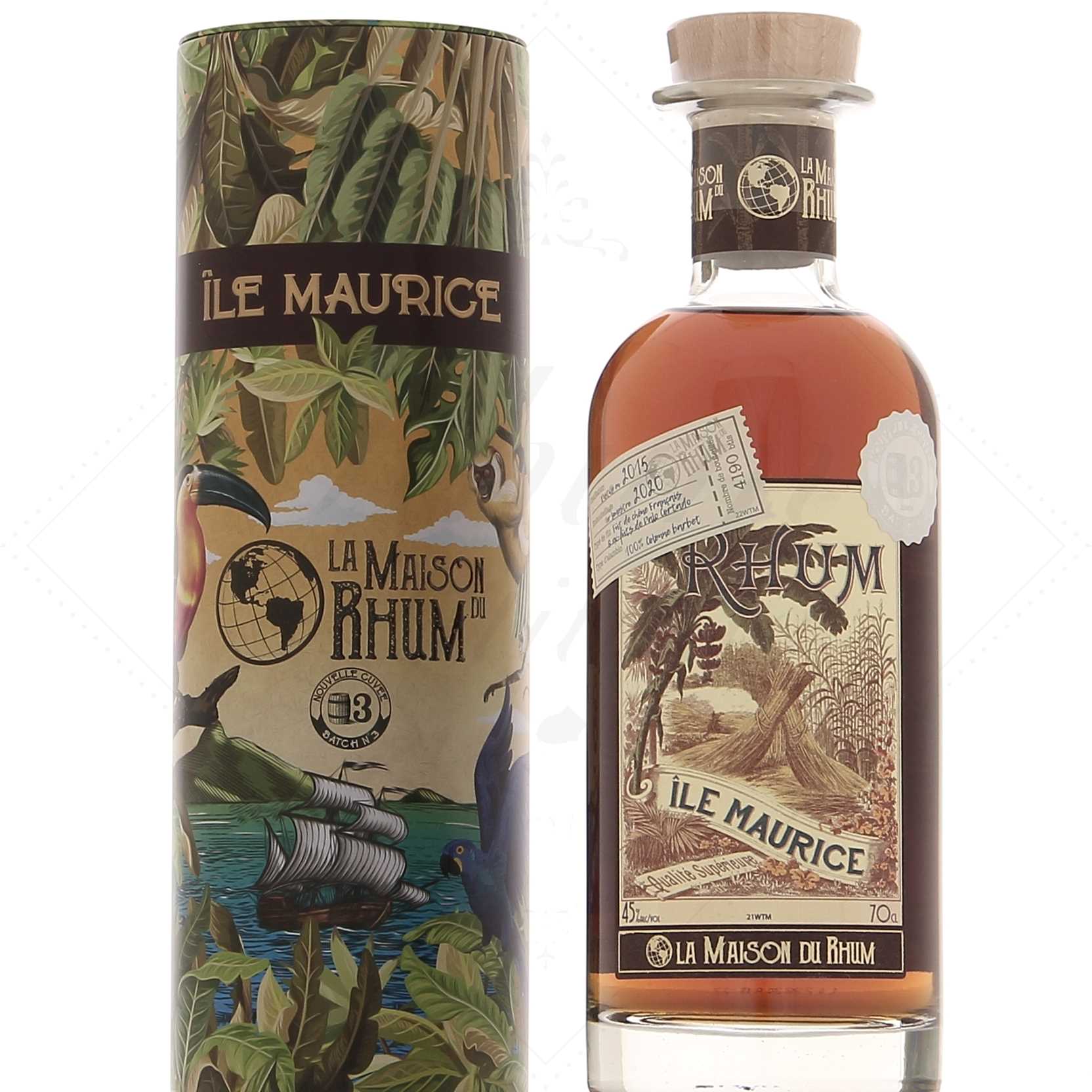 La Maison du Rhum Île Maurice Chamarel batch #3 2015 45°
