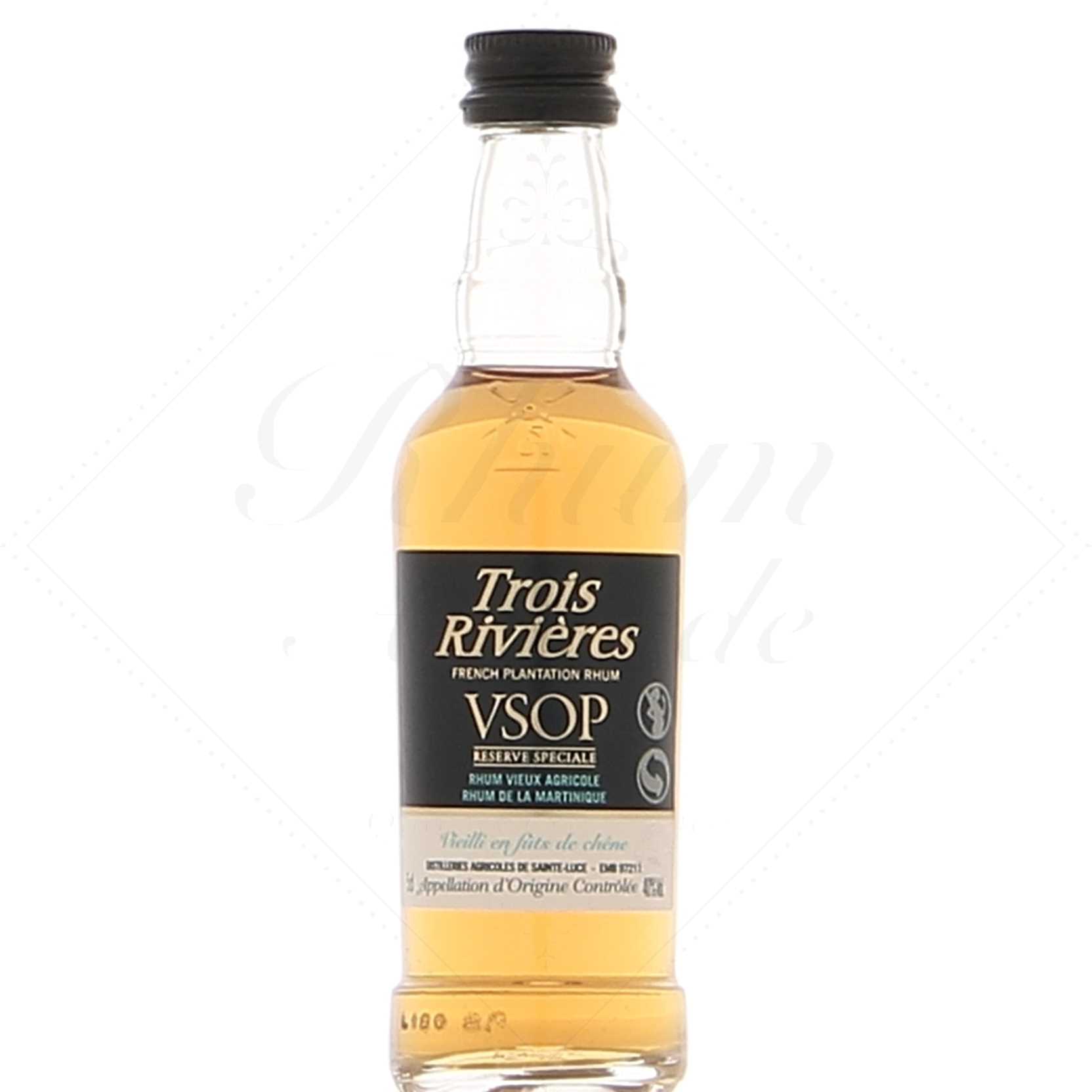 Trois Rivières VSOP Réserve Spéciale 40° en mignonnette de 5 cl